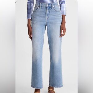 Madewell “The perfect vintage wide-leg crop Jean”